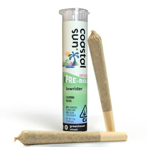 Coastal Sun | Lowrider | Infused Joints | 0.75g | 2pk