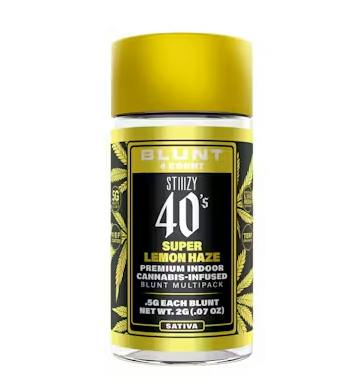 - SUPER LEMON HAZE - .5G 40's Infused Mini Blunt 5 Pack