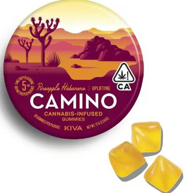 Uplifting | Pineapple Habanero Gummies | 100mg | 20ct | 5mg/ea