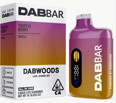 Truffle Berry | Dab Bar 3.0 Liquid Live Diamonds Disposable | 1g