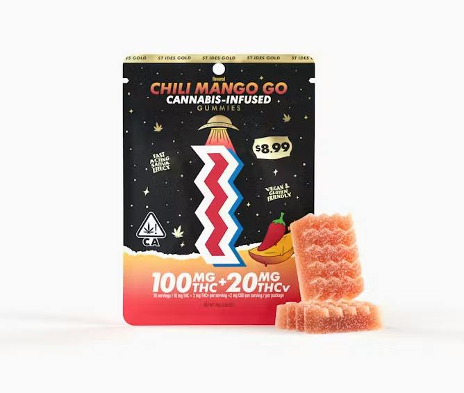Chili Mango Go Gummies l 5:1 THC:THCv l 100mg l 10ct