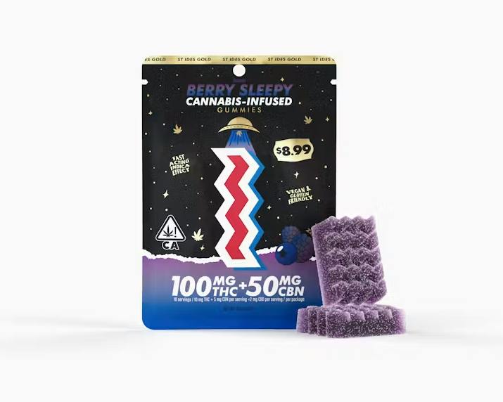 Berry Sleepy Gummies l 2:1 THC:CBN l 100mg l 10ct