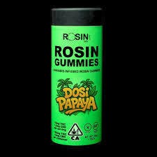 DOSI PAPAYA ROSIN MEGA GUMMIES | 100MG