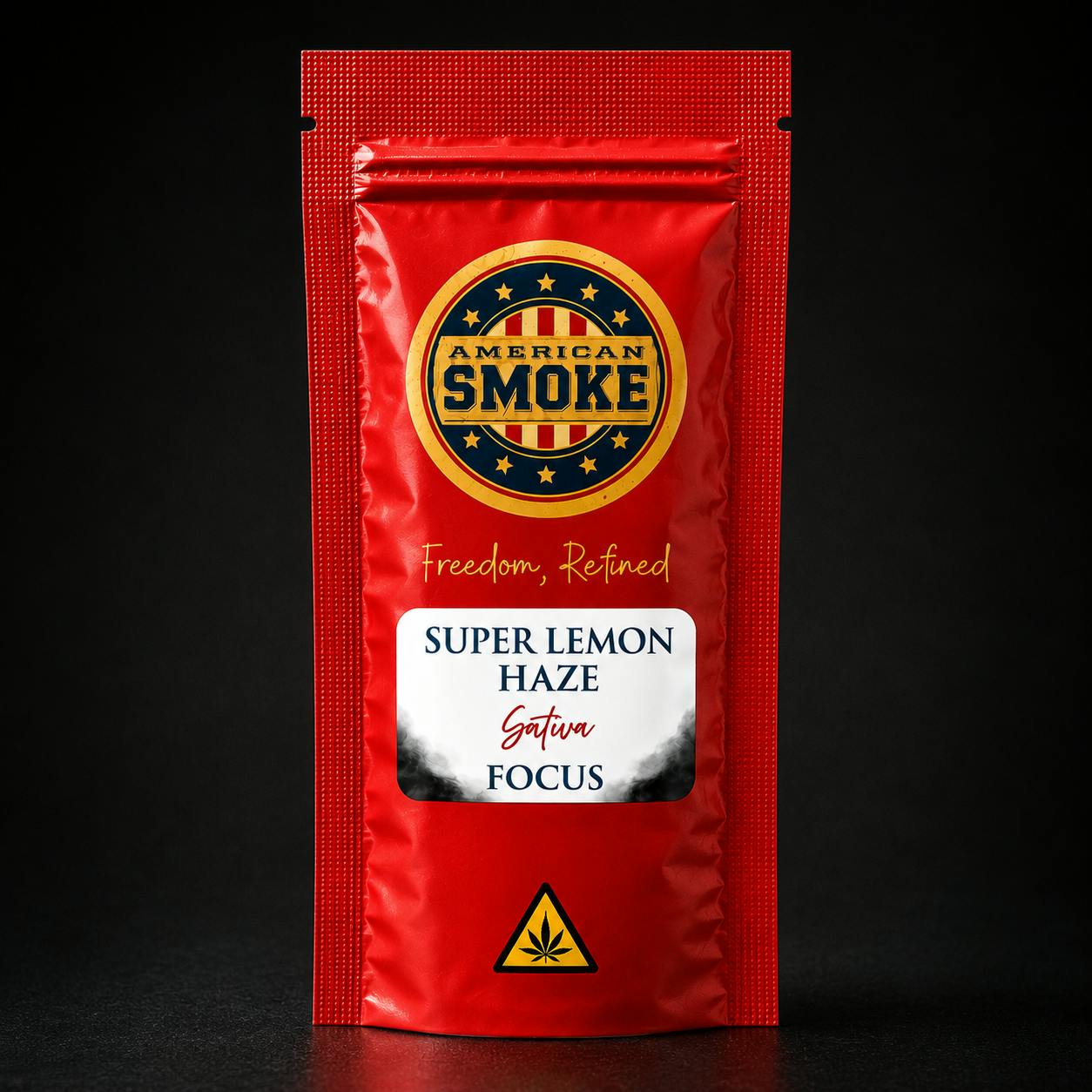 American Smoke - Focus - Super Lemon Haze Distillate Cart 1G at The Dispensary.