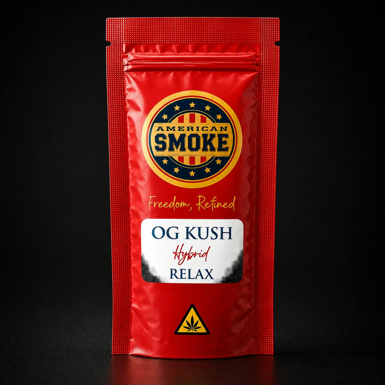 American Smoke - Relax - OG Kush Distillate Dispo 81.83% 1G