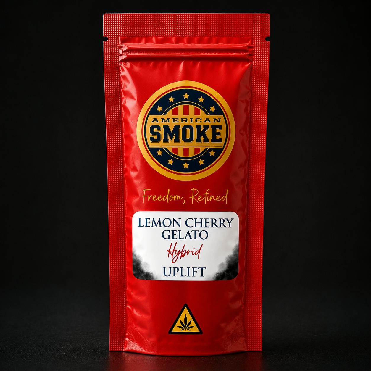 American Smoke - Uplift - Lemon Cherry Gelato Distillate Cart 84.69% 1G at The Dispensary.