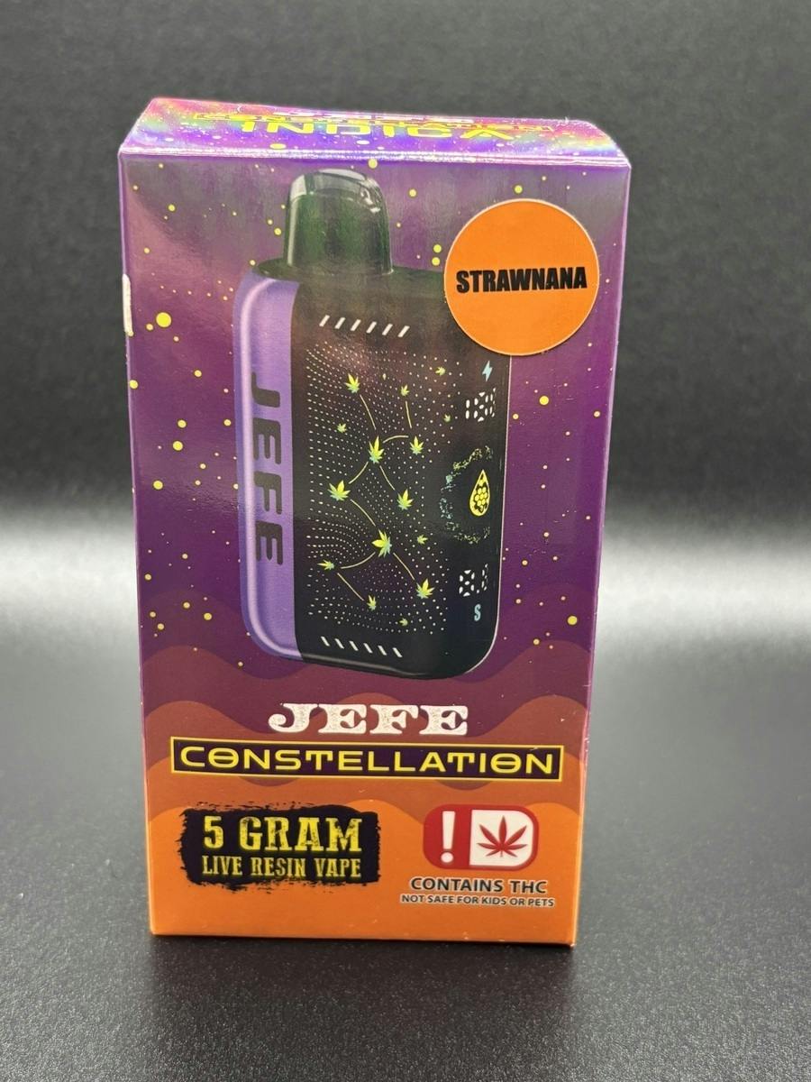 Jefe 5g Constellation - Live Resin Disposable - Strawnana