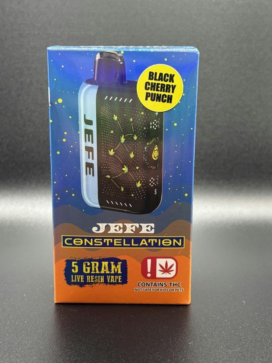 Jefe 5g Constellation - Live Resin Disposable - Black Cherry Punch