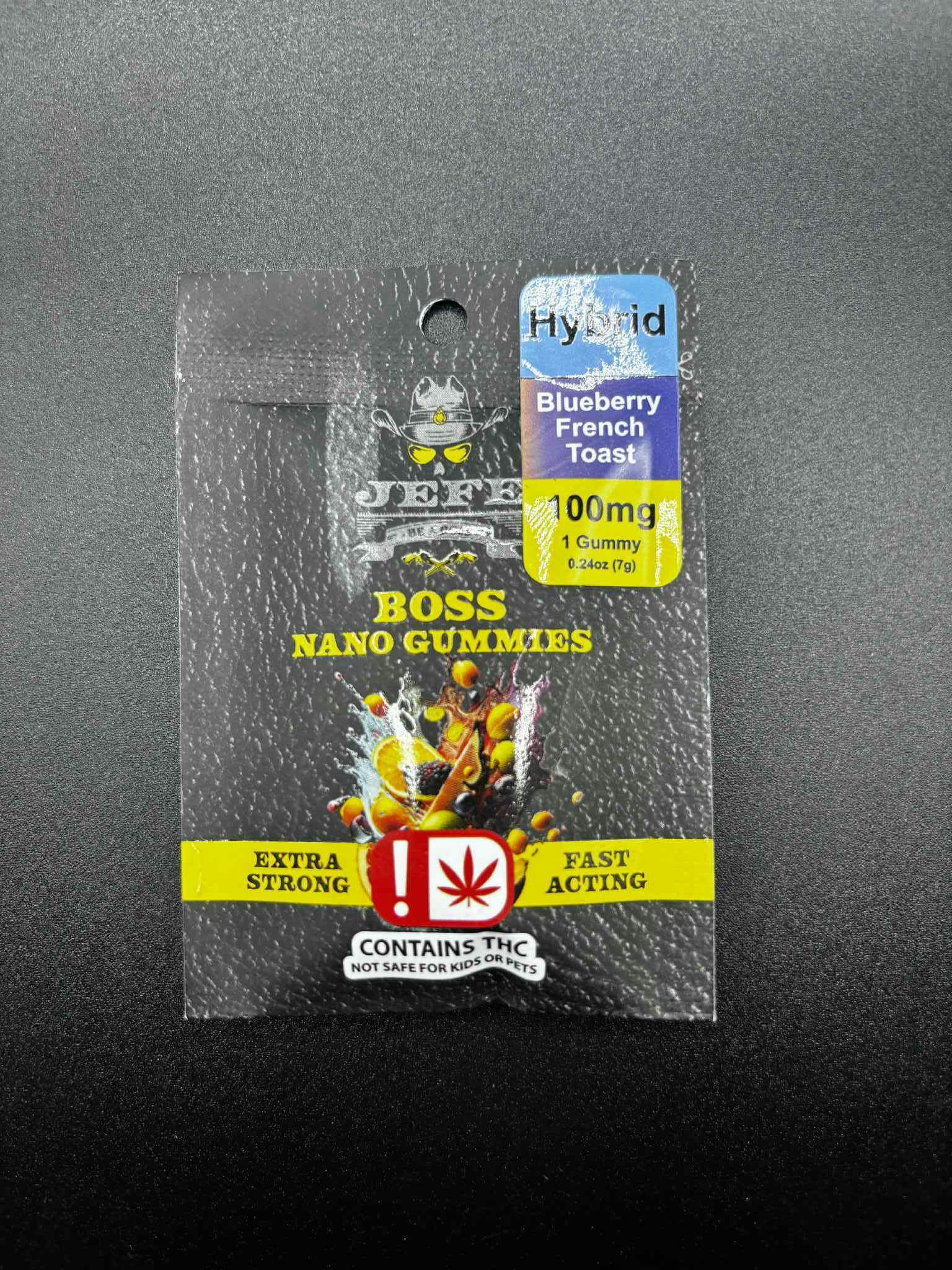 Jefe Boss Nano - Blueberry French Toast 100mg | Single