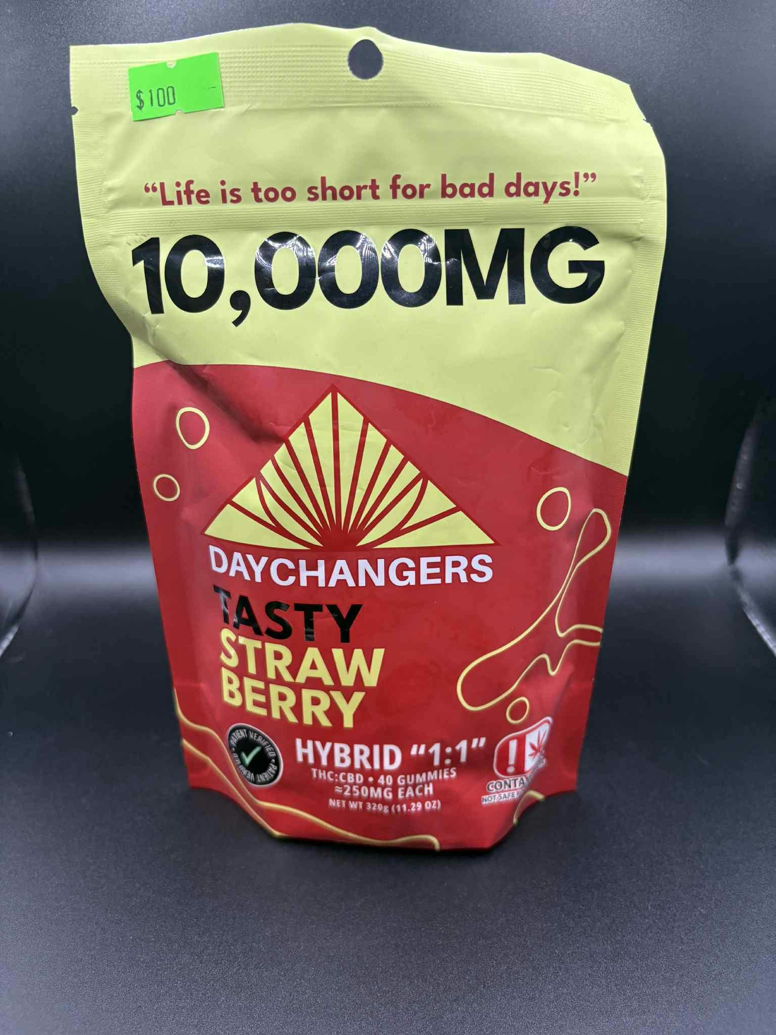 Day Changers - 10,000mg - Tasty Strawberry - 40ct
