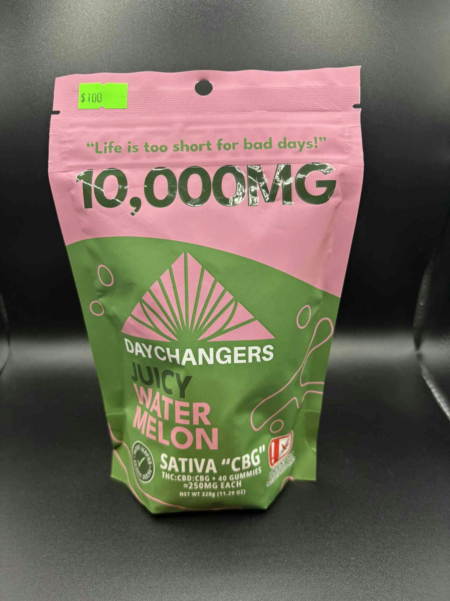 Day Changers - 10,000mg - Juicy Watermelon - 40ct