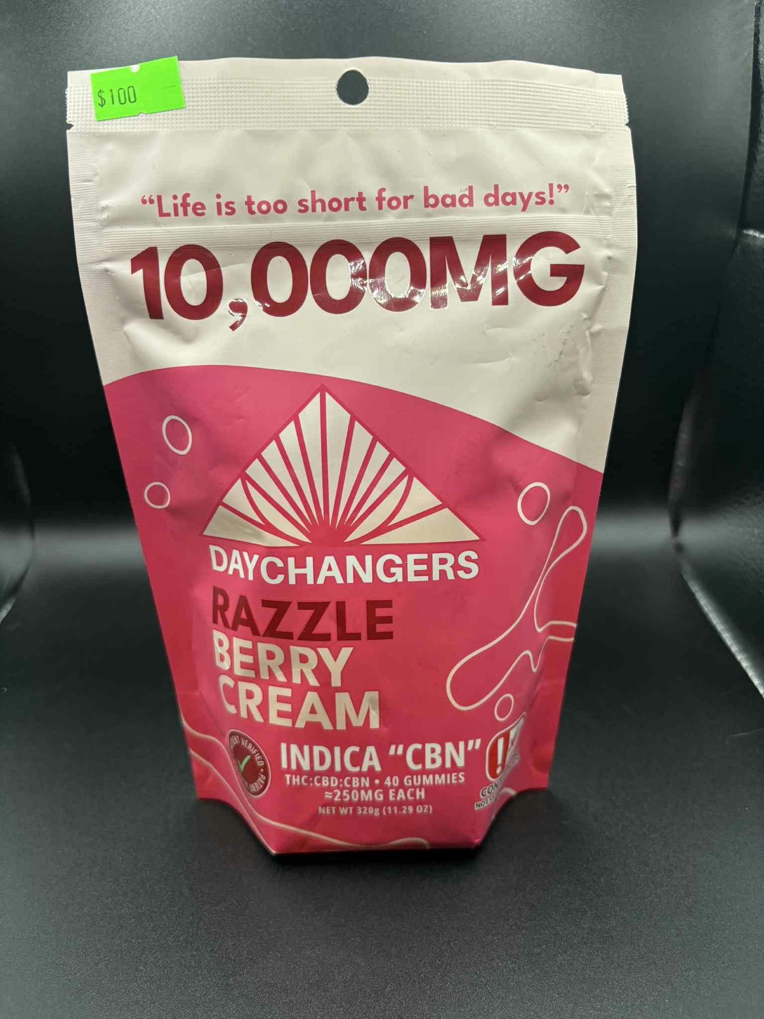 Day Changer | Razzle Berry Cream Gummies (40ct.) | 10,000mg