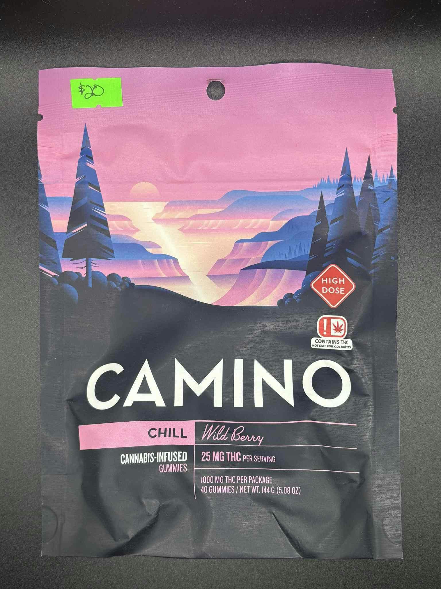 Chill | Wild Berry Gummies | 1000mg | 40ct | 25mg/ea