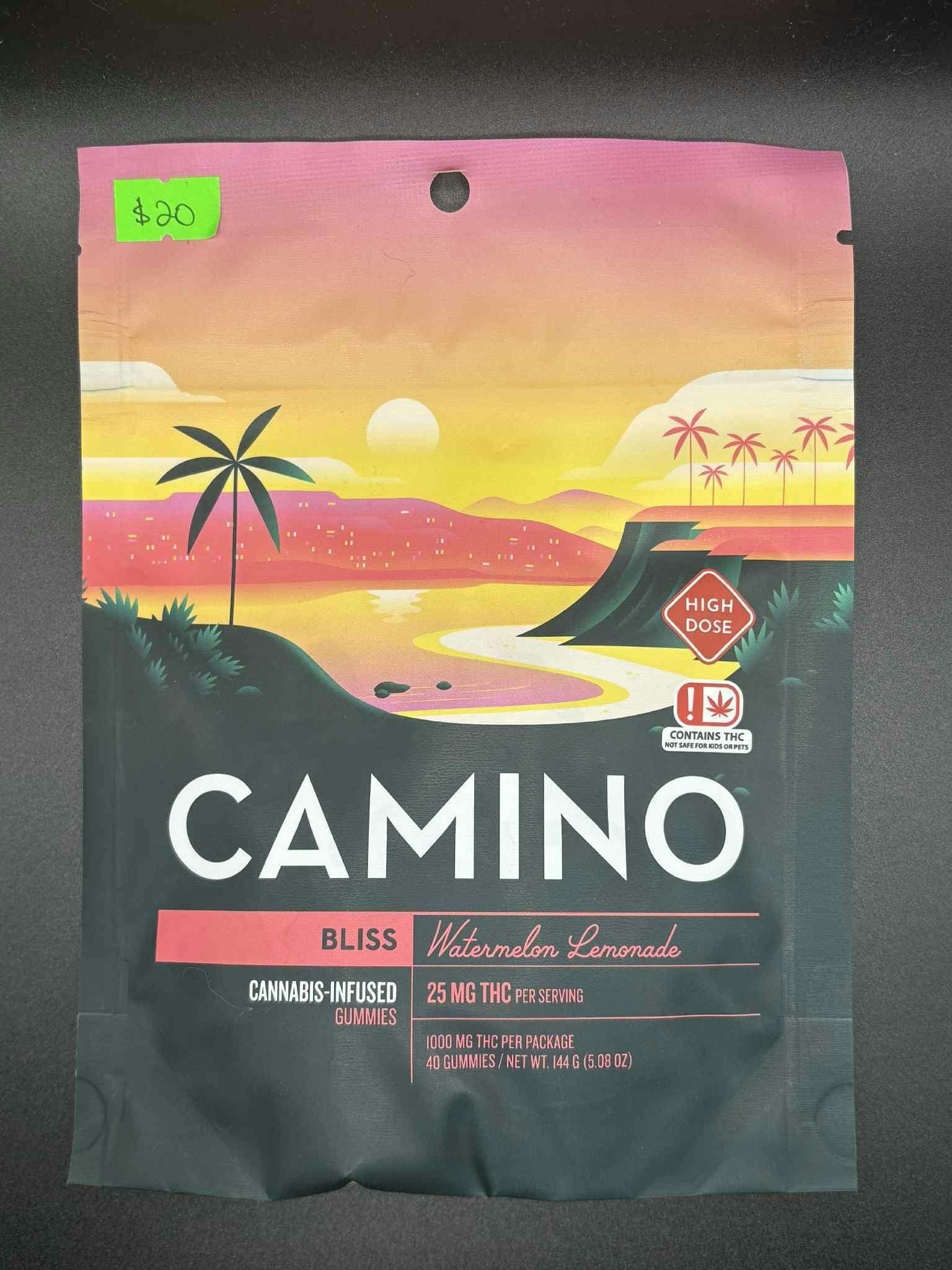 Bliss | Watermelon Lemonade Gummies | 1000mg | 40ct | 25mg/ea