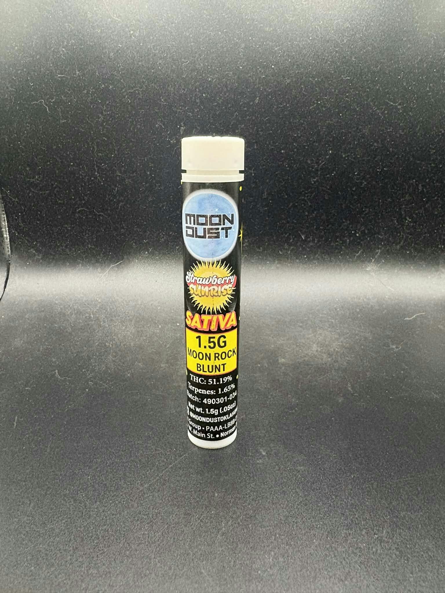 Moon Rock | Strawberry Sunrise | Infused Blunt | 1.5g