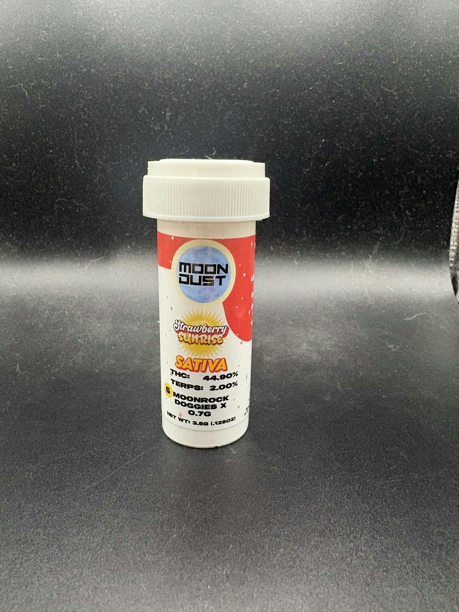 Moon Rock | Strawberry Sunrise | Infused Joint | 0.7g each | 5pk