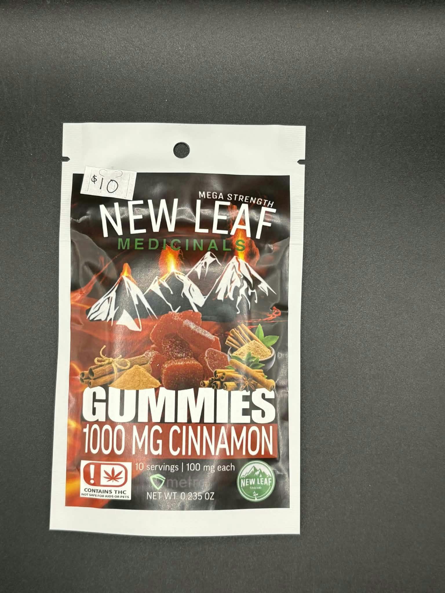 New Leaf Gummies - 1000mg Cinnamon