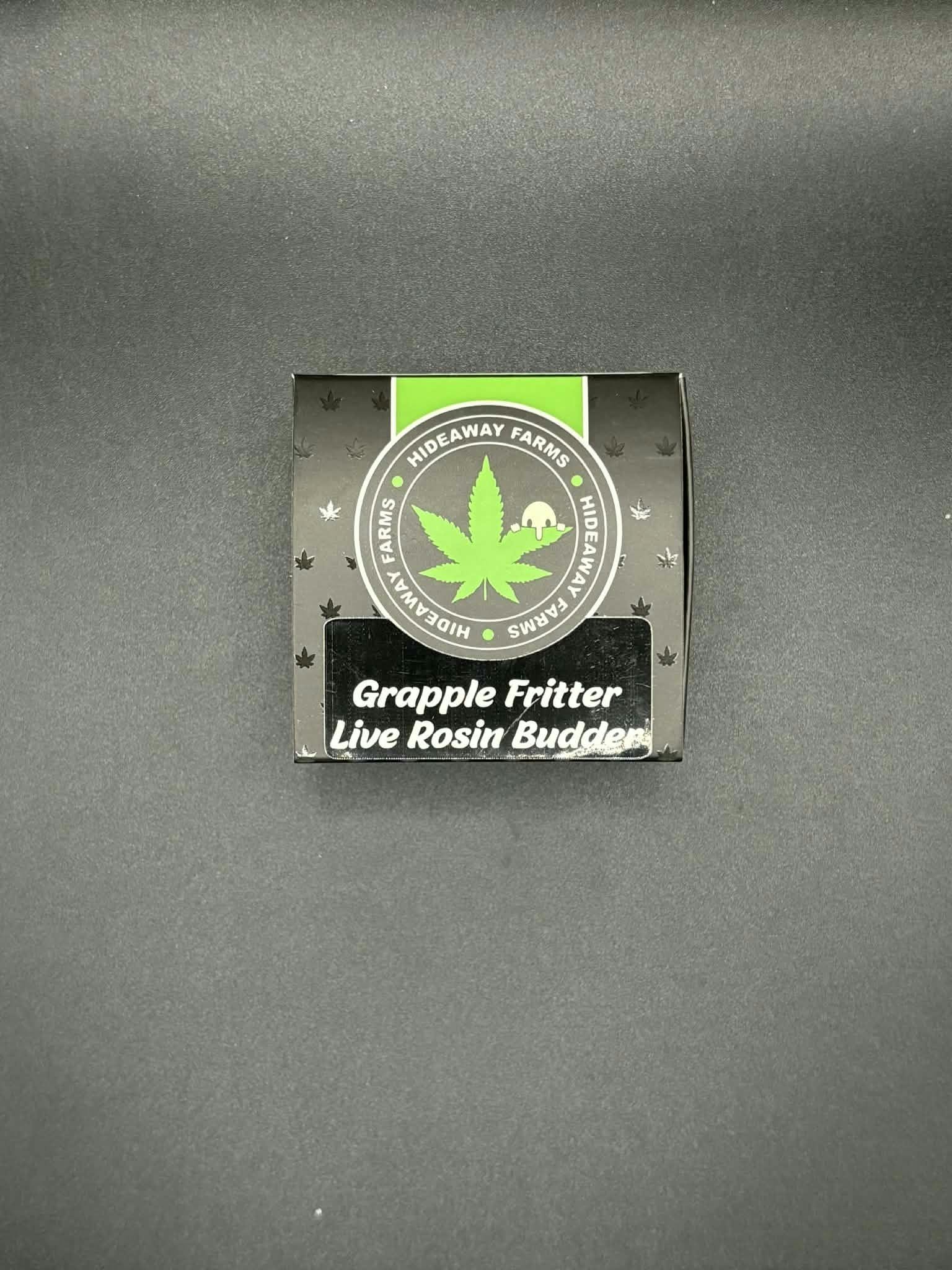 Hideaway Farms - Live Rosin Budder - Grapple Fritter - 1g