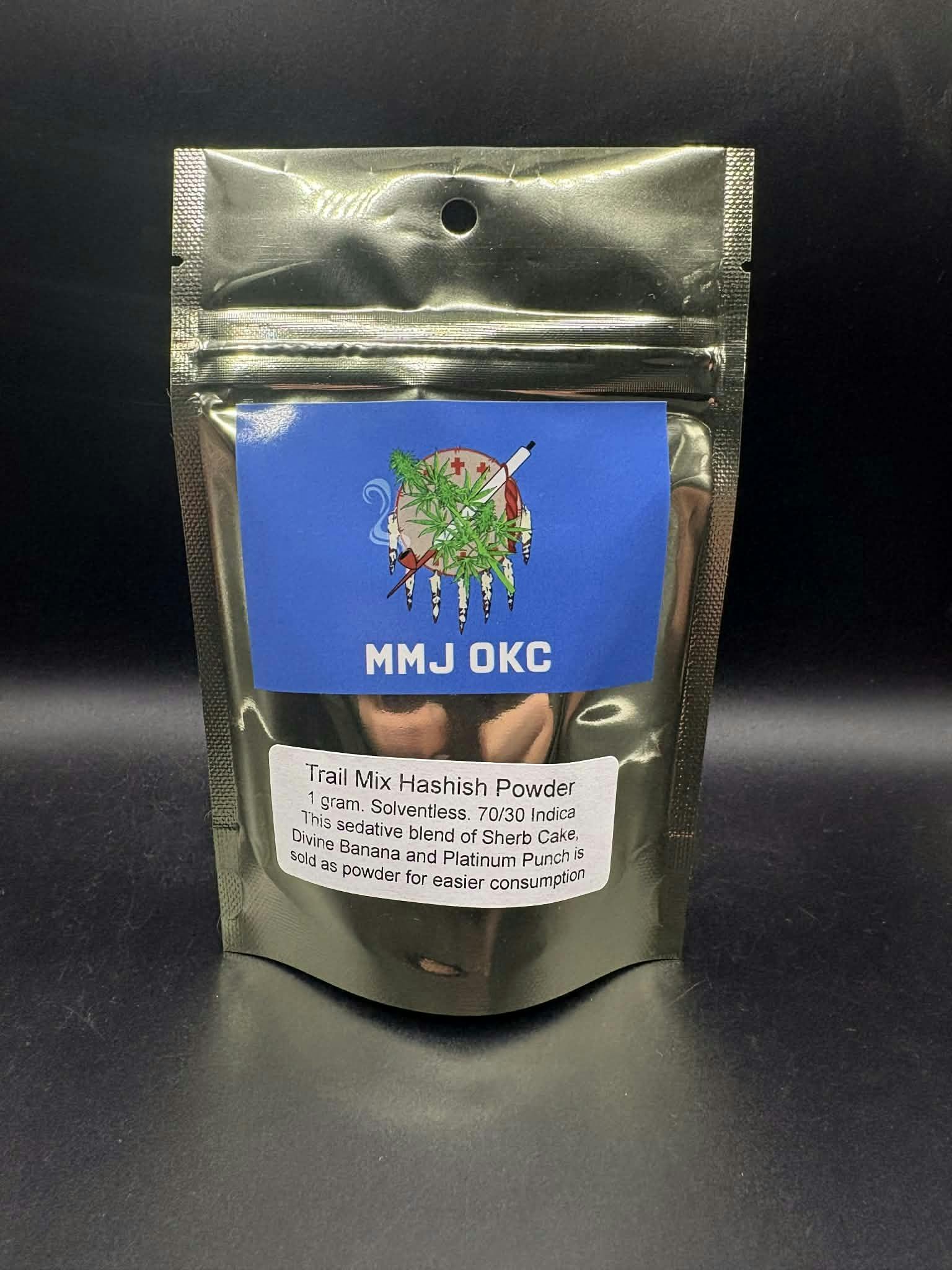 MMJ OKC - TRAIL MIX HASHISH