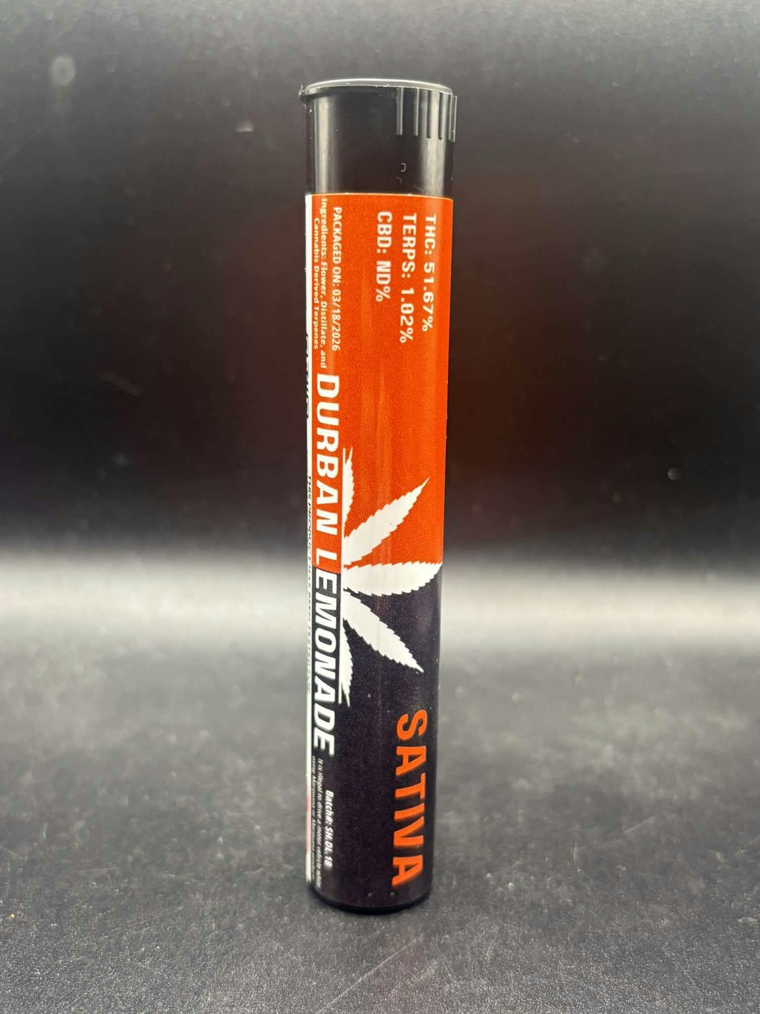 SAP XTRAX | Oklahoma Hype | Durban Lemonade | Infused Joint | 1g