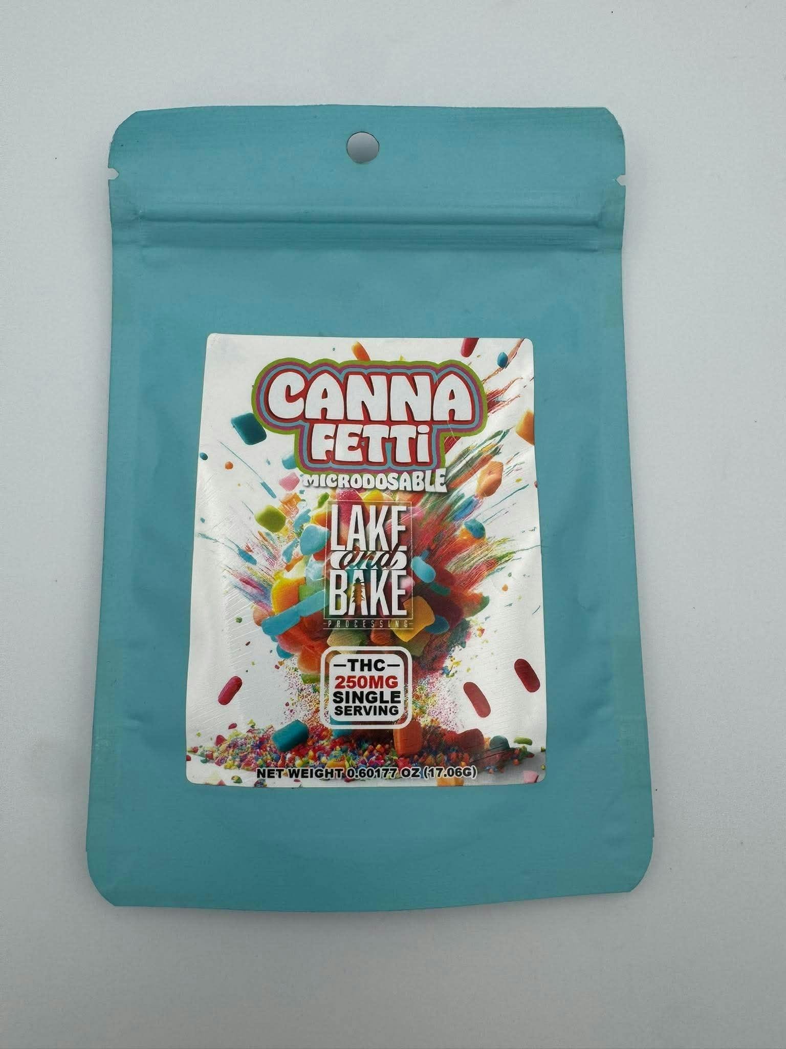 Lake and Bake - Canna Fetti 250mg