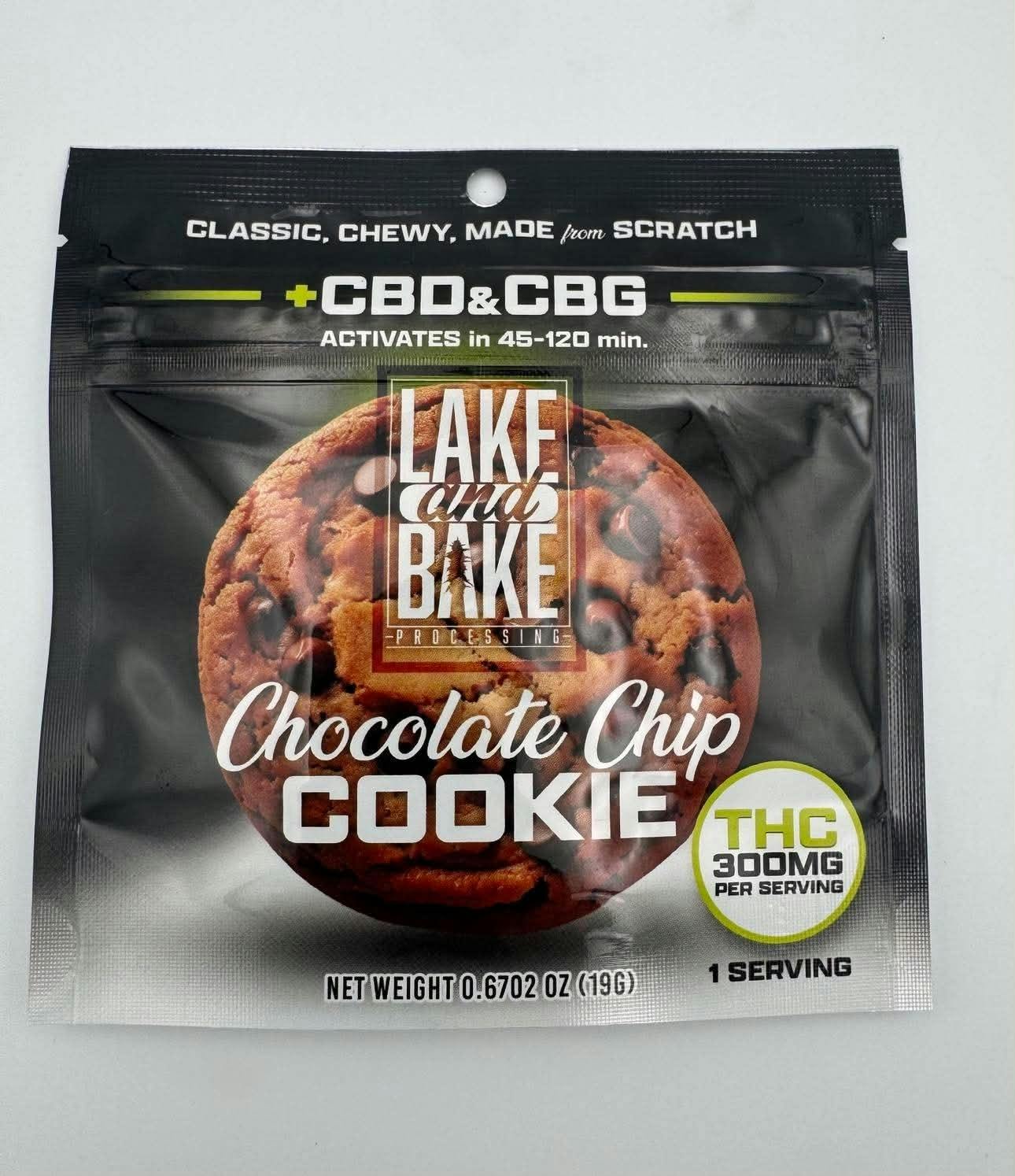 Lake and Bake - Chocolate Chip Cookie - 300mg