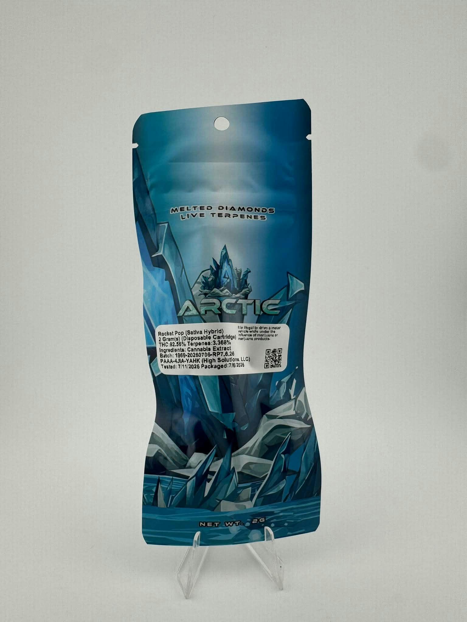 Arctic Extracts - Live Diamond 2g Disposable - Rocket Pop