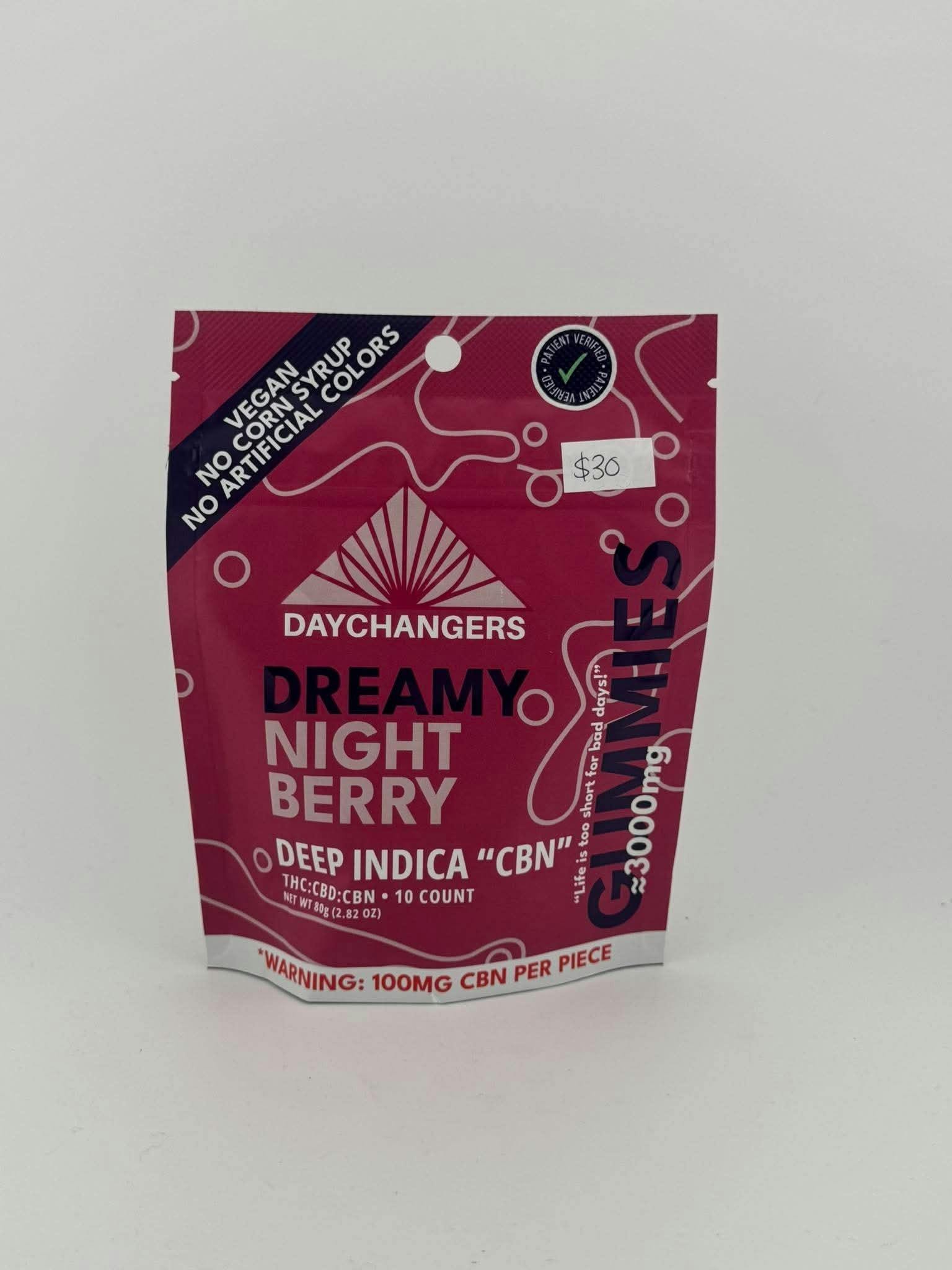 Day Changers - 3000mg - Dreamy Night Berry - 10ct
