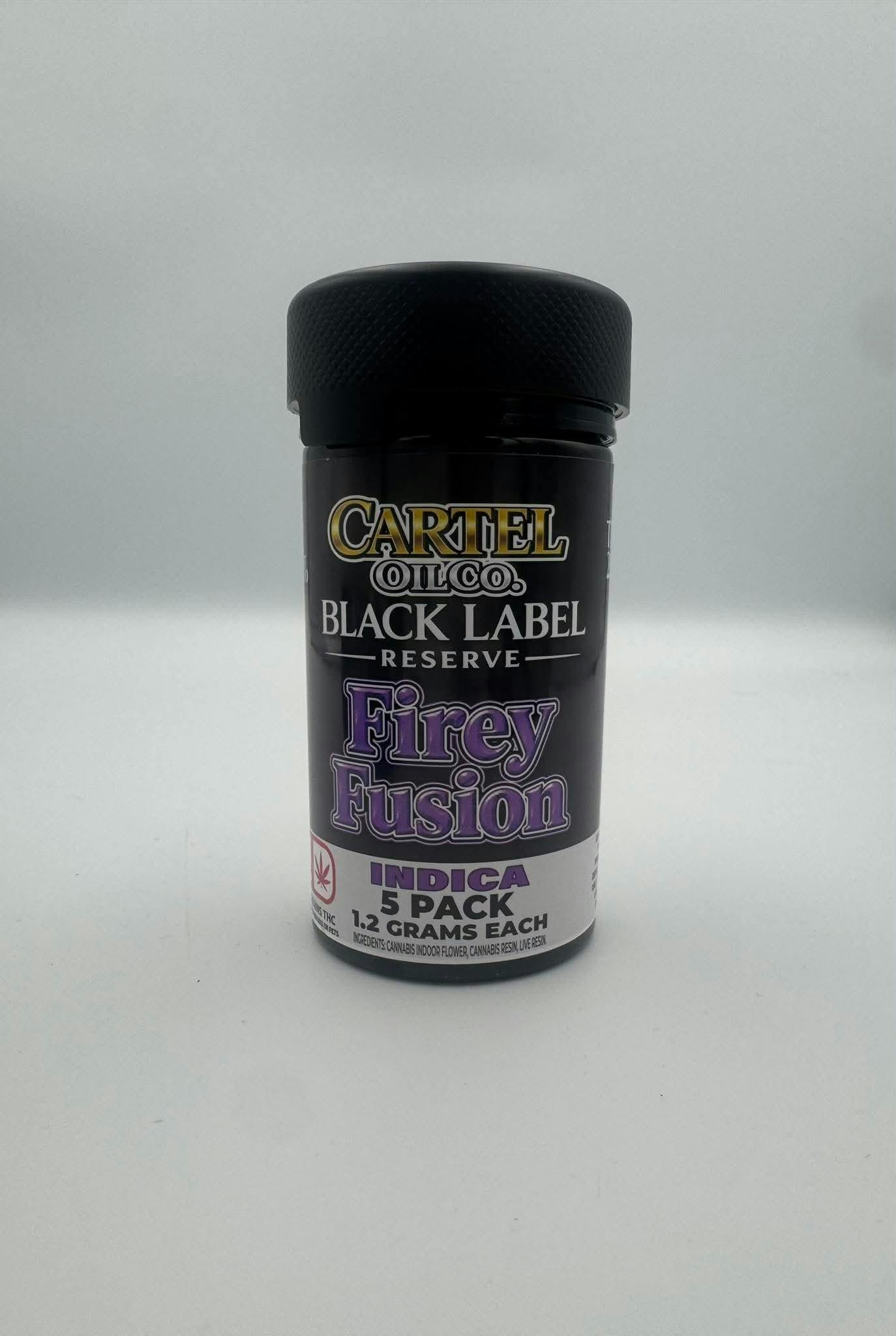 Cartel Oil Co - Black Label Reserve - Live Resin PR Bundle - Firey Fusion - 6g