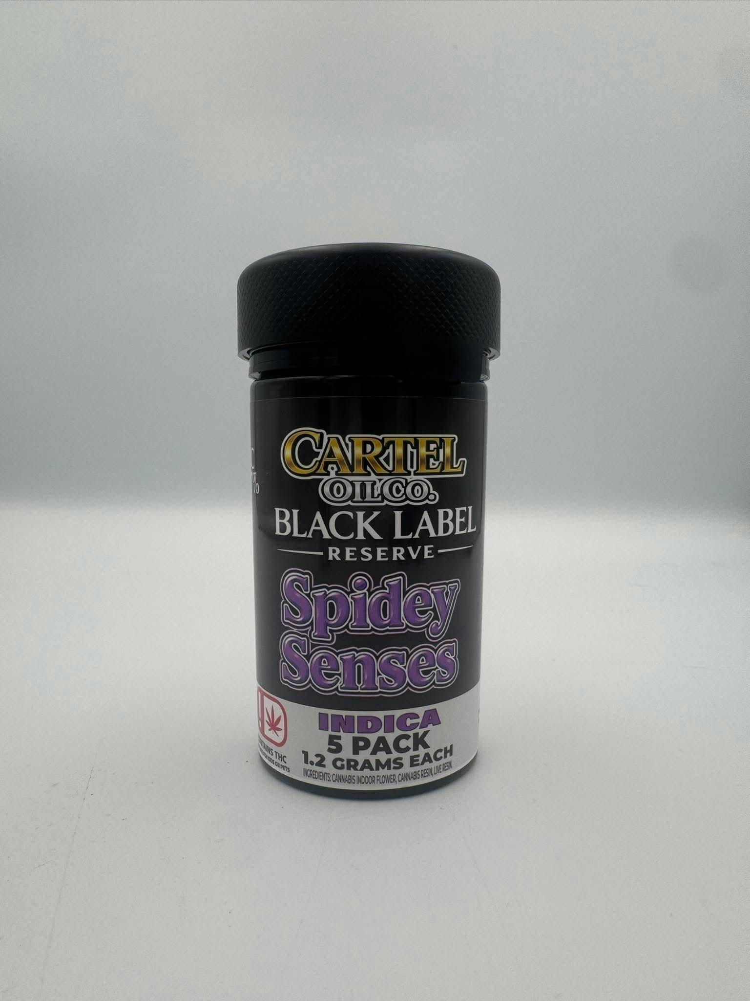 Cartel Oil Co - Black Label Reserve - Live Resin PR Bundle - Spidey Senses - 6g