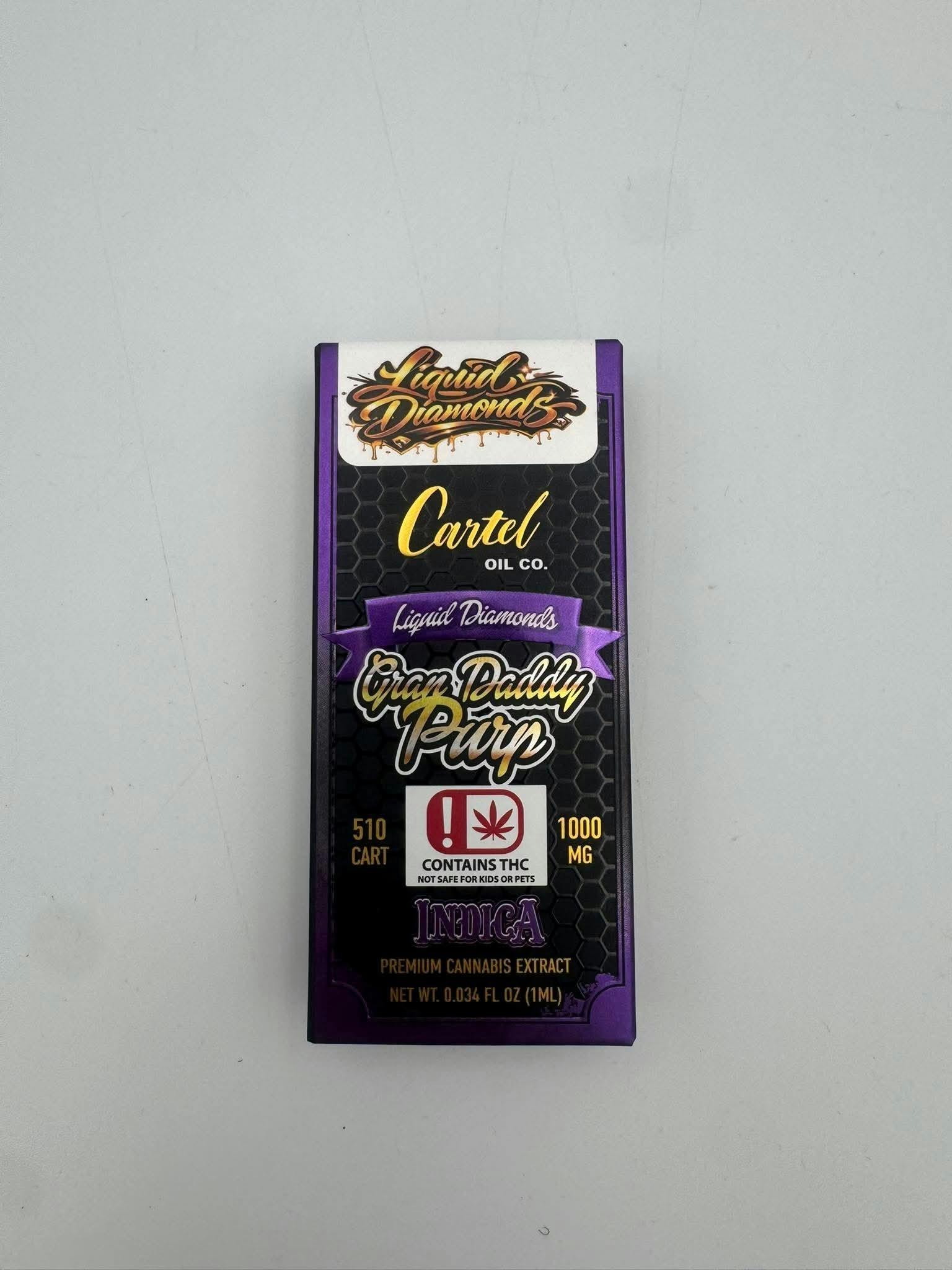 Cartel Oil Co | Grand Daddy Purp | Cartridge | 1g
