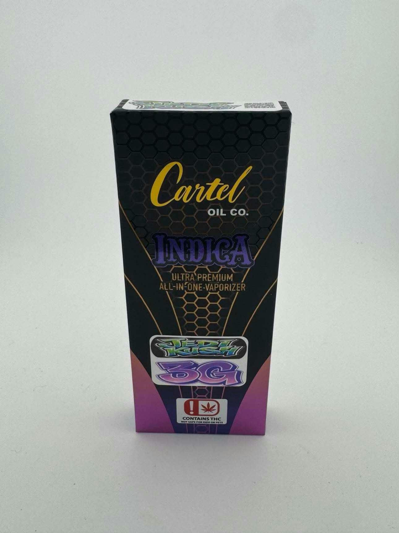 Cartel Oil Co - Disposable - Distillate - Live Terps - Jedi Kush - 3g