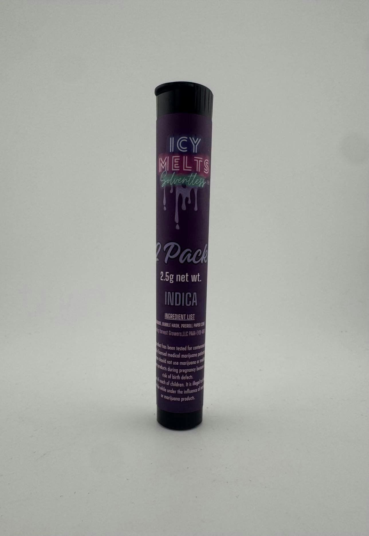 ICYCLES - 2Pack Bubble Hash Infused Pre-Rolls (Nova Ice)
