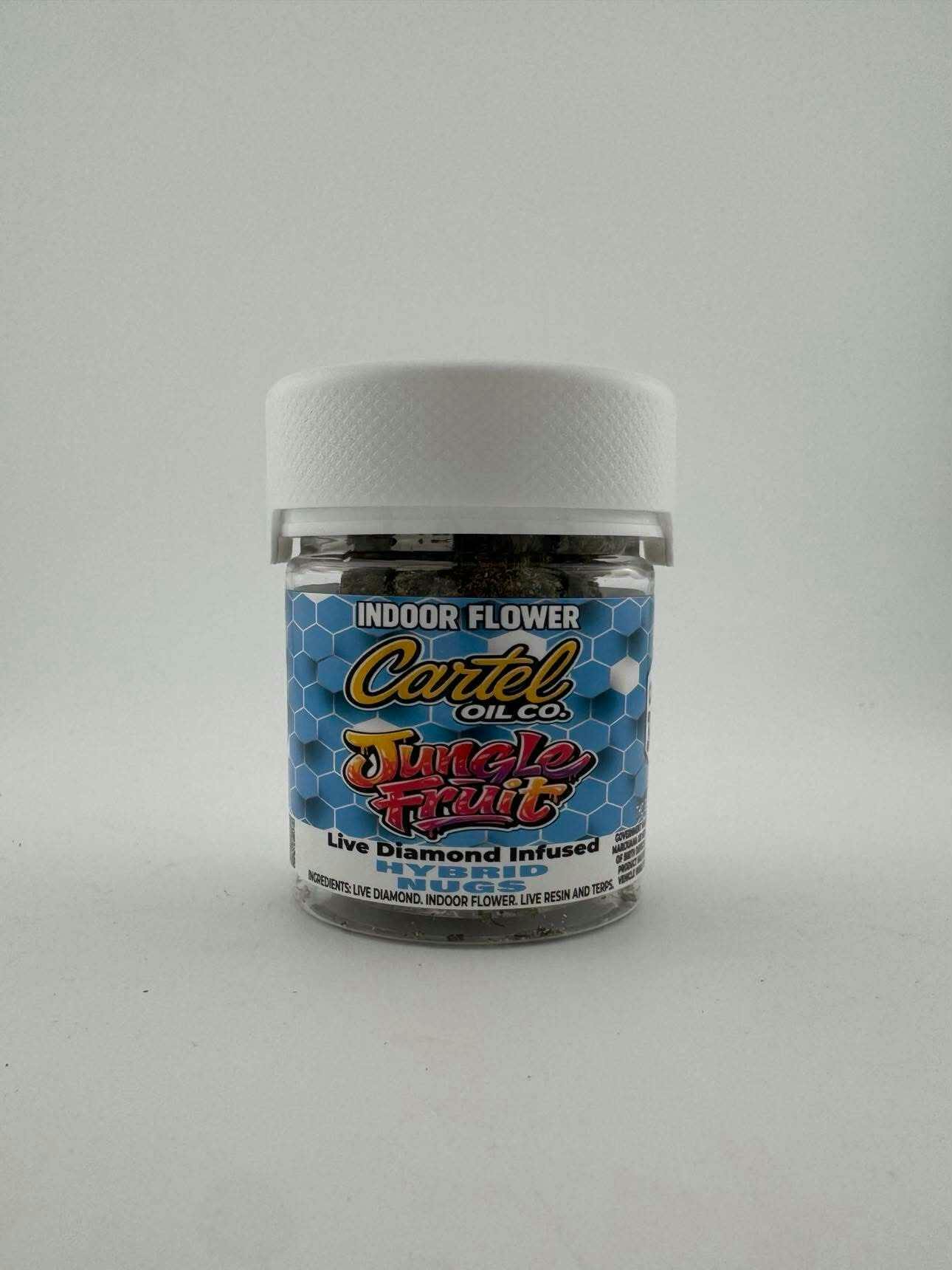 Cartel Oil Co - Live Diamond Infused Nugs - Jungle Fruit - 7g