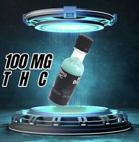 100mg Blue Razz Shot - Beverage