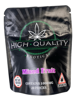 1000mg Gummies - Mixed Fruit