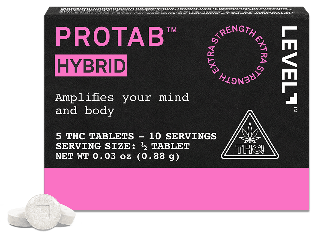 LEVEL | Hybrid Protab Extra Strength Tablets | 10 Servings at Riverbend Dispensary