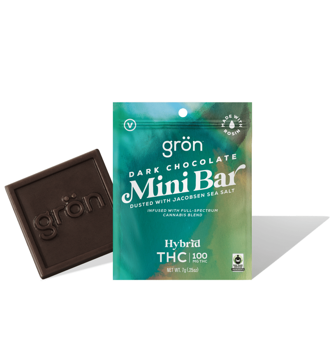 Grön THC Dark Chocolate - Indica by Grön Edibles