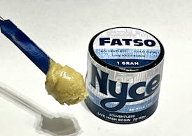 NYCE - Fatso 1g Cold Cure Live Rosin Badder - 71.58% THC - Hybrid