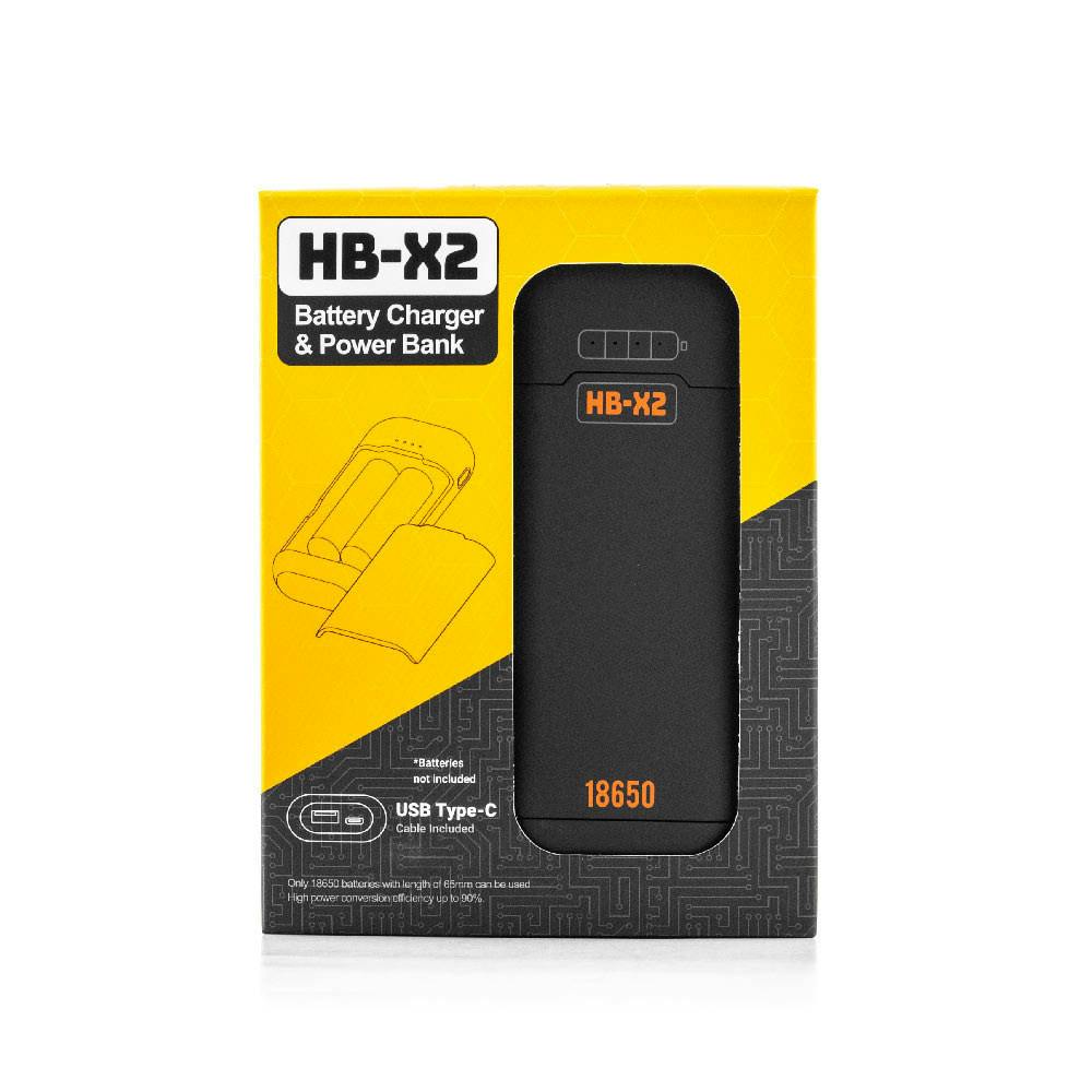 HUNI - HB-X2 Battery Charger & Power Bank [BOTH]