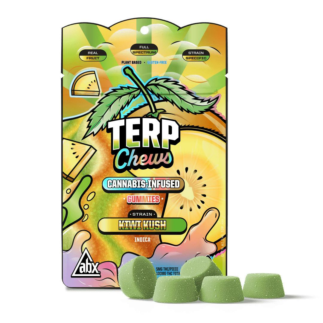 ABX - Kiwi Kush Terp Chews - 100mg