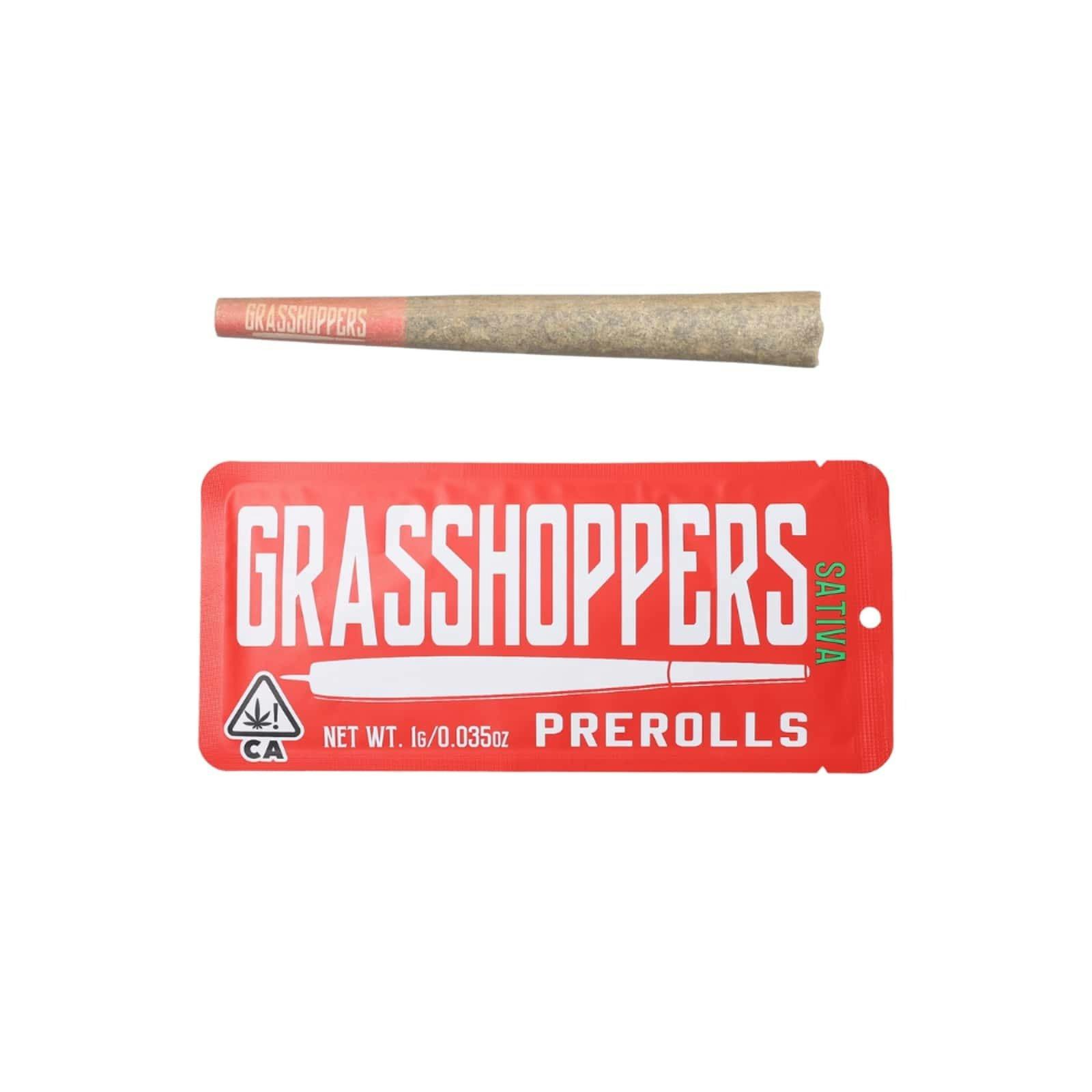 Grasshoppers Non-Infused 1g Preroll - Sativa