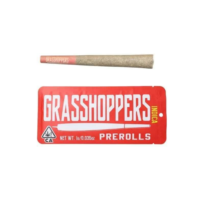 Grasshoppers - Infused Classic 1g Preroll - Indica at We Roll Up LAX Dispensary & Delivery