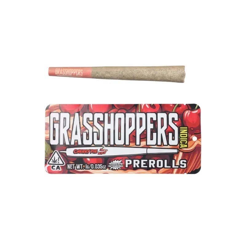 Grasshoppers - Infused Flavors Preroll 1g - Cherry Pie