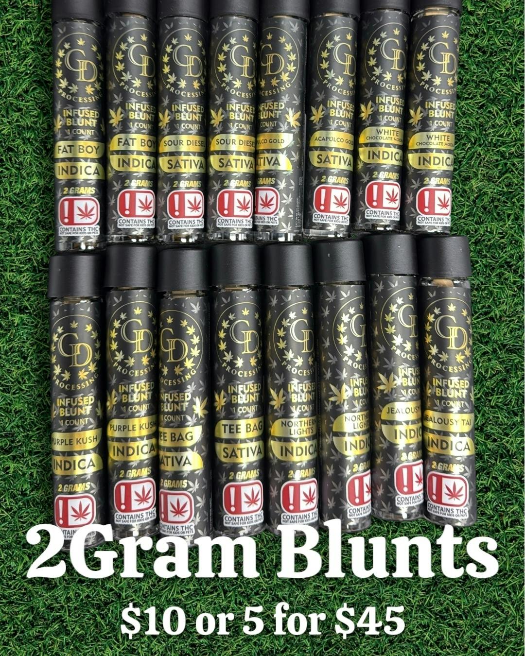 GD Cannabis | Infused Blunt | Fat Boy | 2g by GD CANNABIS PROCESSING