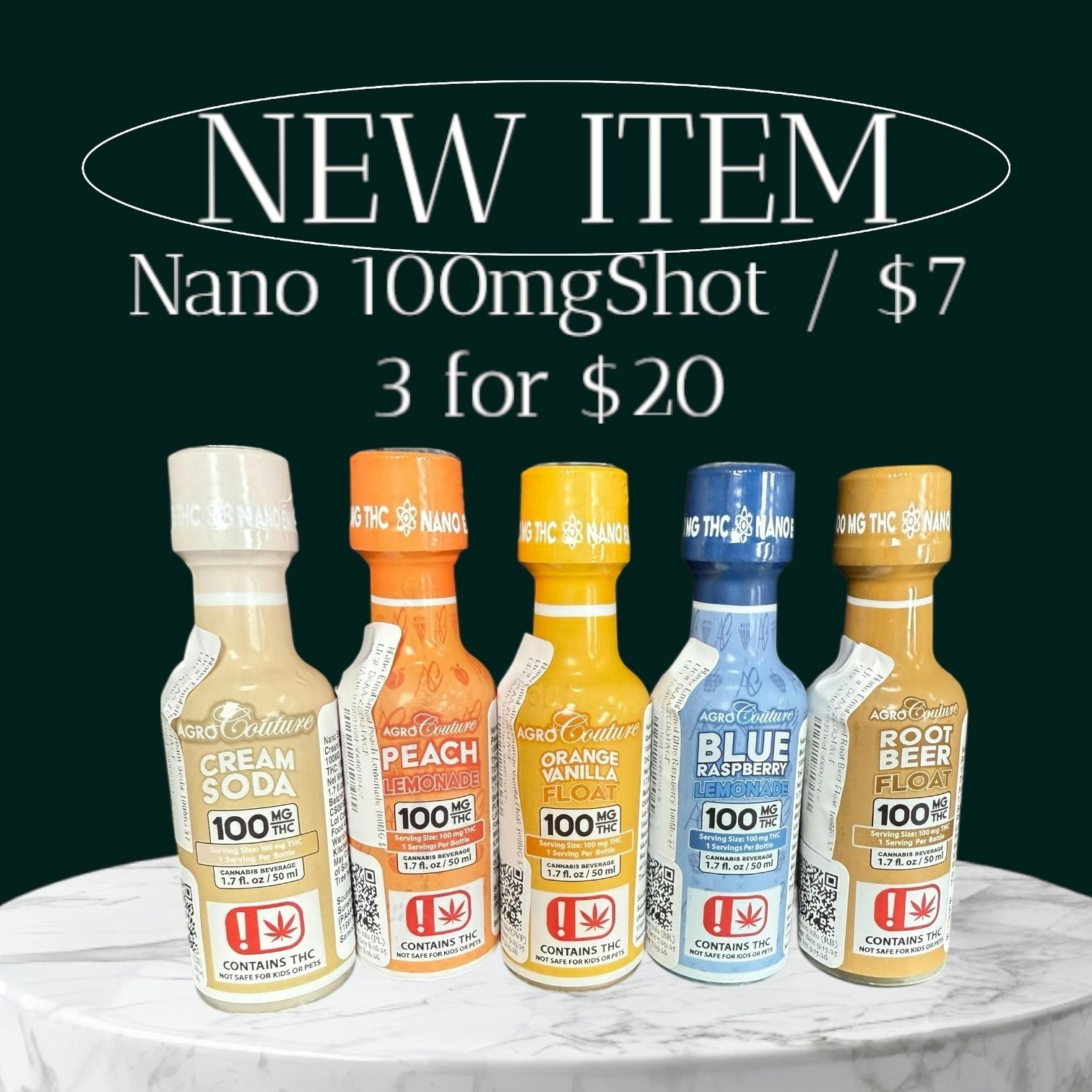 Nano Emulsified Cream Soda 100MG $7