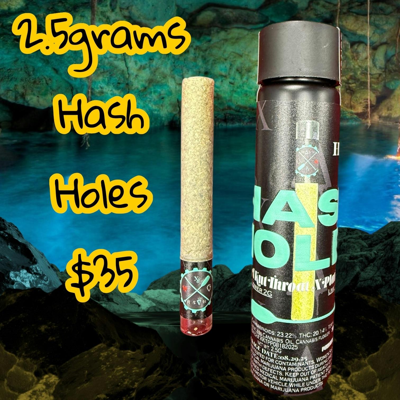 Hash Holes Karamel Kut Throat x Platinum Punch$30
