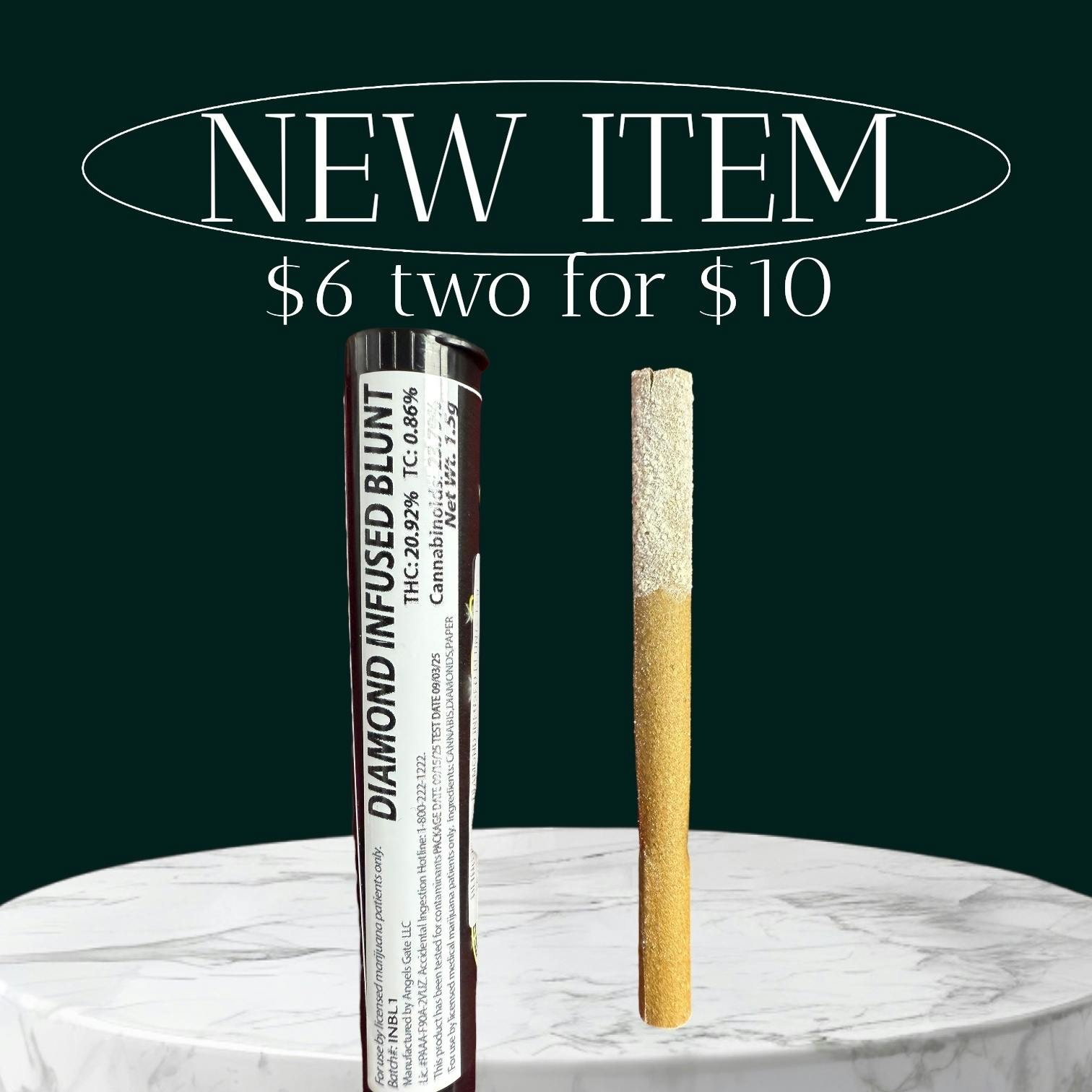 BLING - DIAMOND INFUSED BLUNTZ 1.5g $6 or 2 for $10