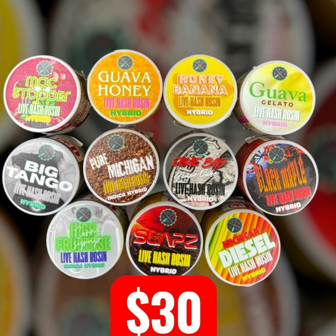 Grape Cake Live Rosin