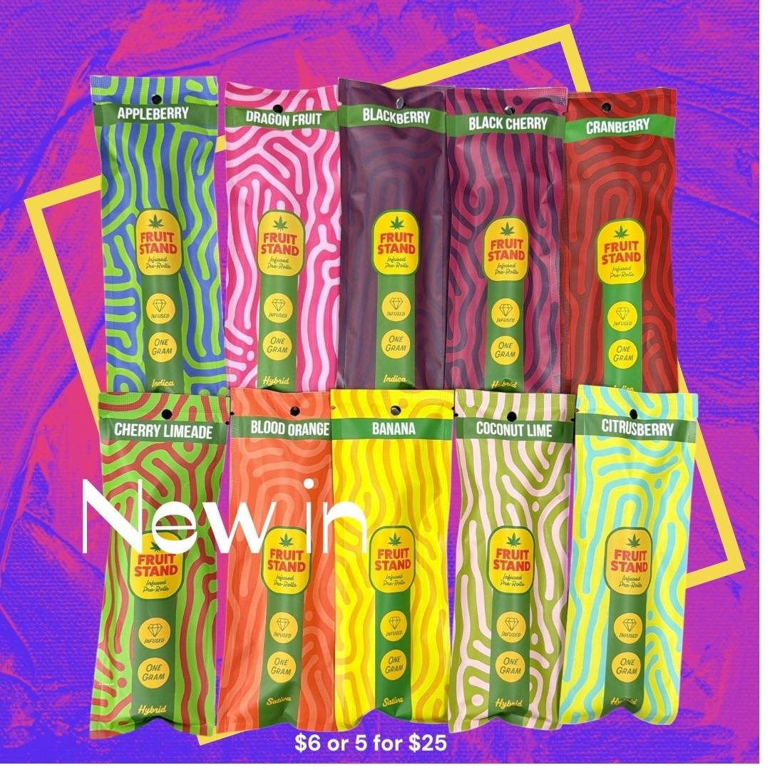 Fruit Stand - Infused Preroll - Blue Raspberry - 1g $6 or 5 for $25